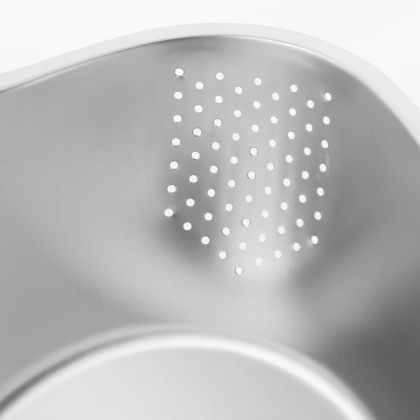 

Stainless Steel Rice Washing Basket Vegetable Drainer Fruits Colander Fine Mesh Strainer Handheld Kitchen Tool