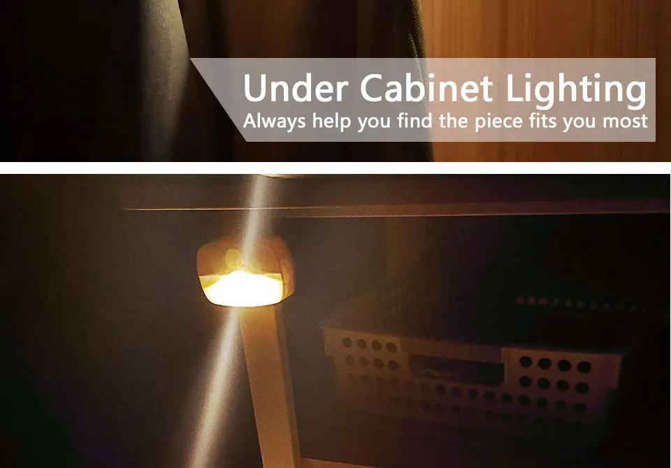 1/2/3/4/5pcs Led Night Light with Motion Sensor PIR AAA Battery or Rechargeable Cabinet Lamp for Kitchen Bathroom Closet Stairs
