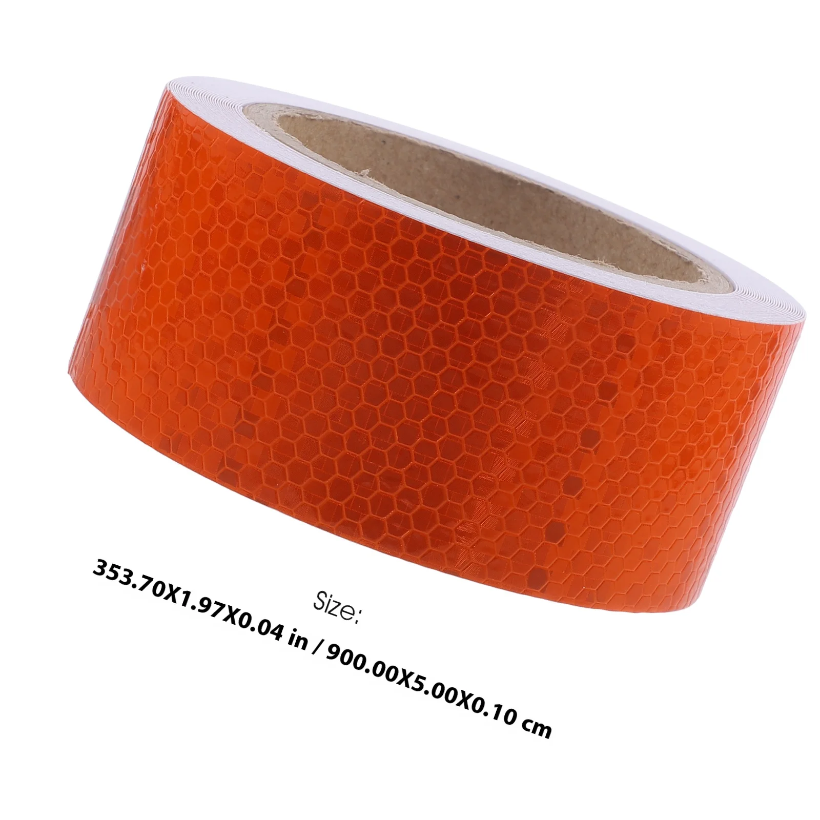 1 Roll Reflective Tape Outdoor Safety Warning Sticker Slippery Floor Decal Night Visibility Durable Pvc Adhesive For Vehicles