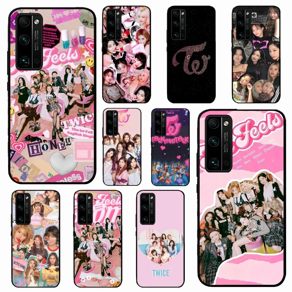 KPOP Girl T-TWICES Phone Case For Huawei Honor 10 lite 9 20 7A 9X 30 50 60 70 pro plus Soft Silicone Cover