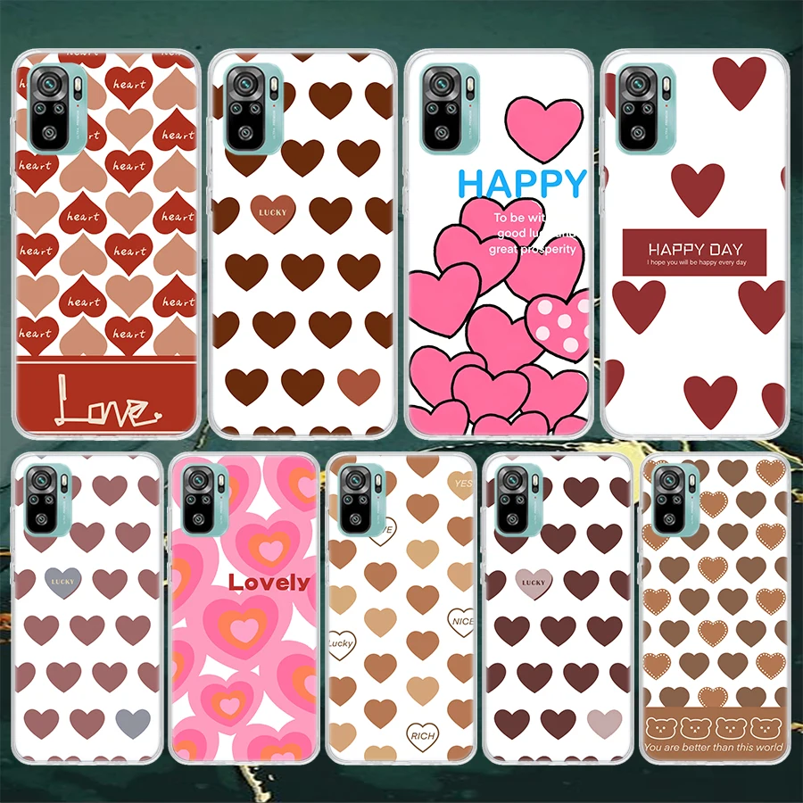 Love Heath Soft Phone Case For Xiaomi Redmi 10 10A 10C 9 9A 9C 9T 12 12C 8 8A 7 7A 6 6A S2 K20 K40 Pro 10X K30 Coque