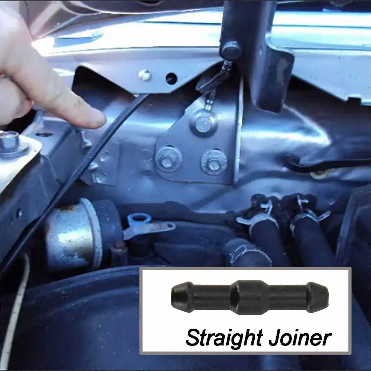 18 шт., универсальная 2-метровая насадка для омывателя лобового стекла, шланг, трубка с разъемом T Y, прямая для насоса переднего стекла, фары, автозапчасти