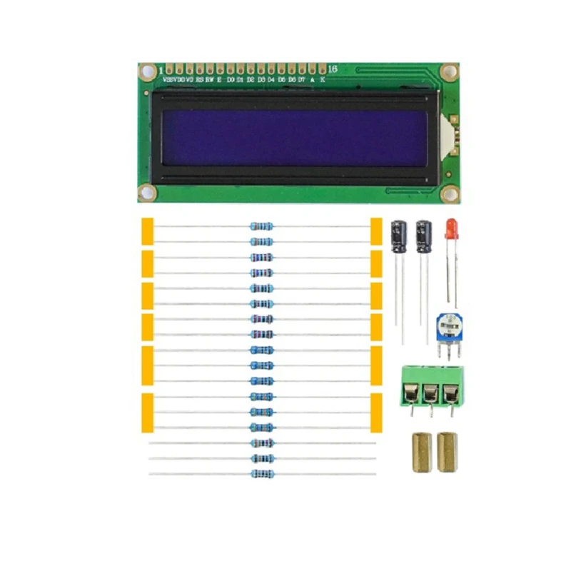 M8 Transistor Tester Multimeter Resistance Capacitance Triode Inductance Meter DIY Welding Assembly Kit