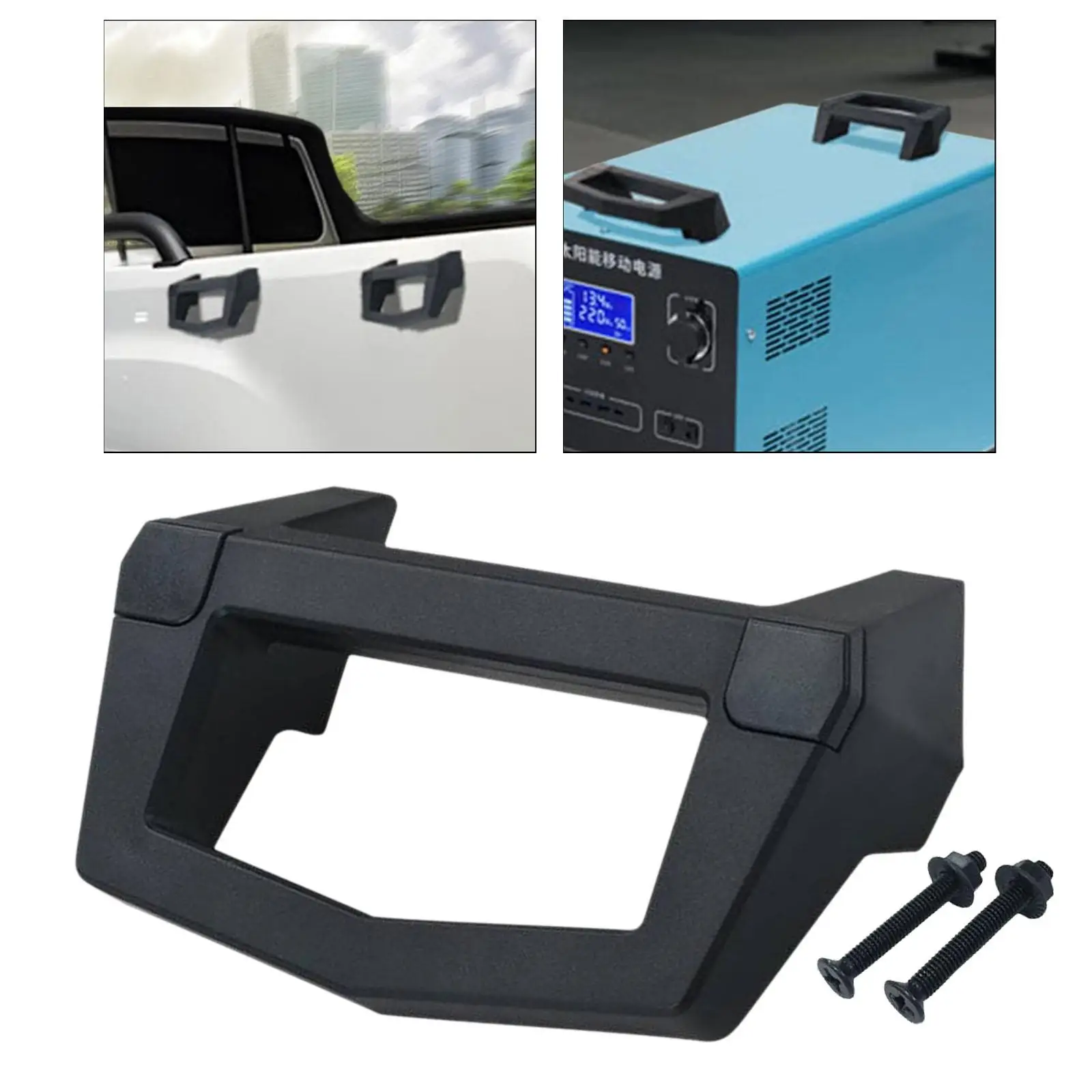 

RV Handle Easy Installation Sturdy Bsl741-115 Nylon RV Accessory Load Bearing 120kg Side Handle for Pickup Truck Tool Box