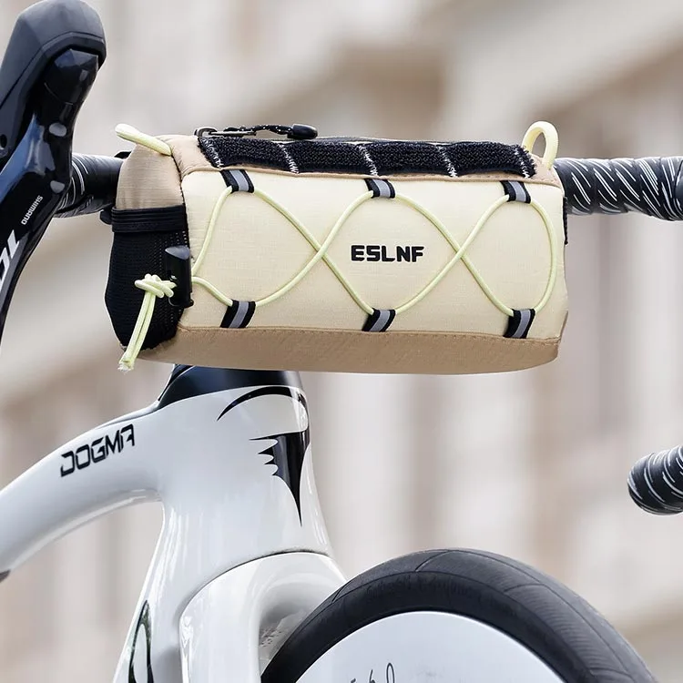 

ESLNF велосипедная передняя сумка-труба, водонепроницаемая сумка для хранения, корзина на руль велосипеда, портативный велосипедный аксессуар большой емкости