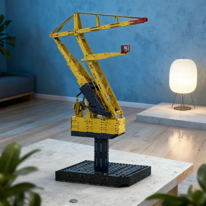 

7385 деталей MOC Figee Kraan Marcor 4: Техническая модель-конструктор, подарок, креативный коллекционный набор для демонстрации, премиум-класс для взрослых и детей