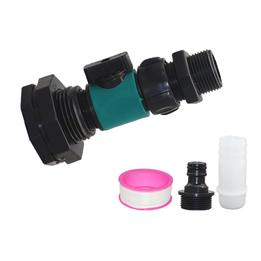 1 pz pioggia deviatore Kit rubinetto dell'acqua 3/4 raccordi in PVC valvola tubo rubinetto accessori per attrezzature per l'irrigazione del giardino domestico