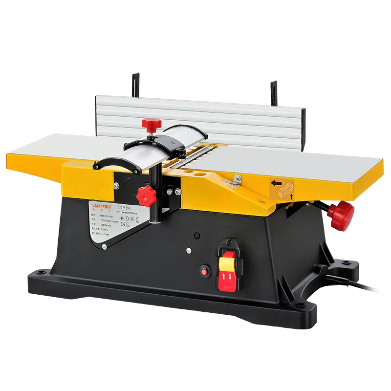 6 inch portable woodworking carpentry tools household electric smal planer bench planer jointer