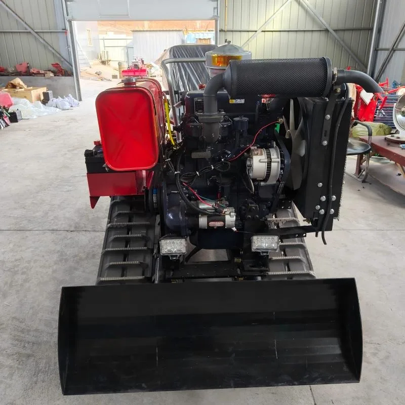 Crawler Farm Tractors & Multifunctional Cultivation Tools