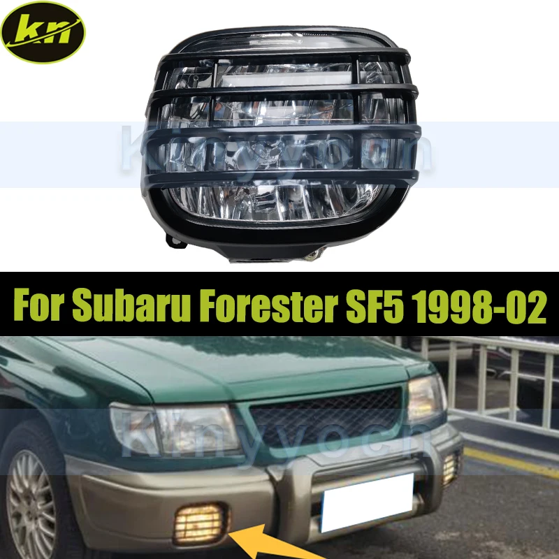 

US Version Front Bumper Fog Lamp Light For Subaru Forester SF5 1998 1999 2000 2001 2002 Front Driving Lamp Signal Light
