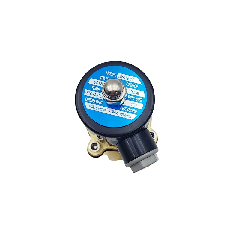 Hot Sale Best Quality Electromagnetic Alternative Advanced High Performance Valve Water DC 12V N/C Valve Air 2W-160-15