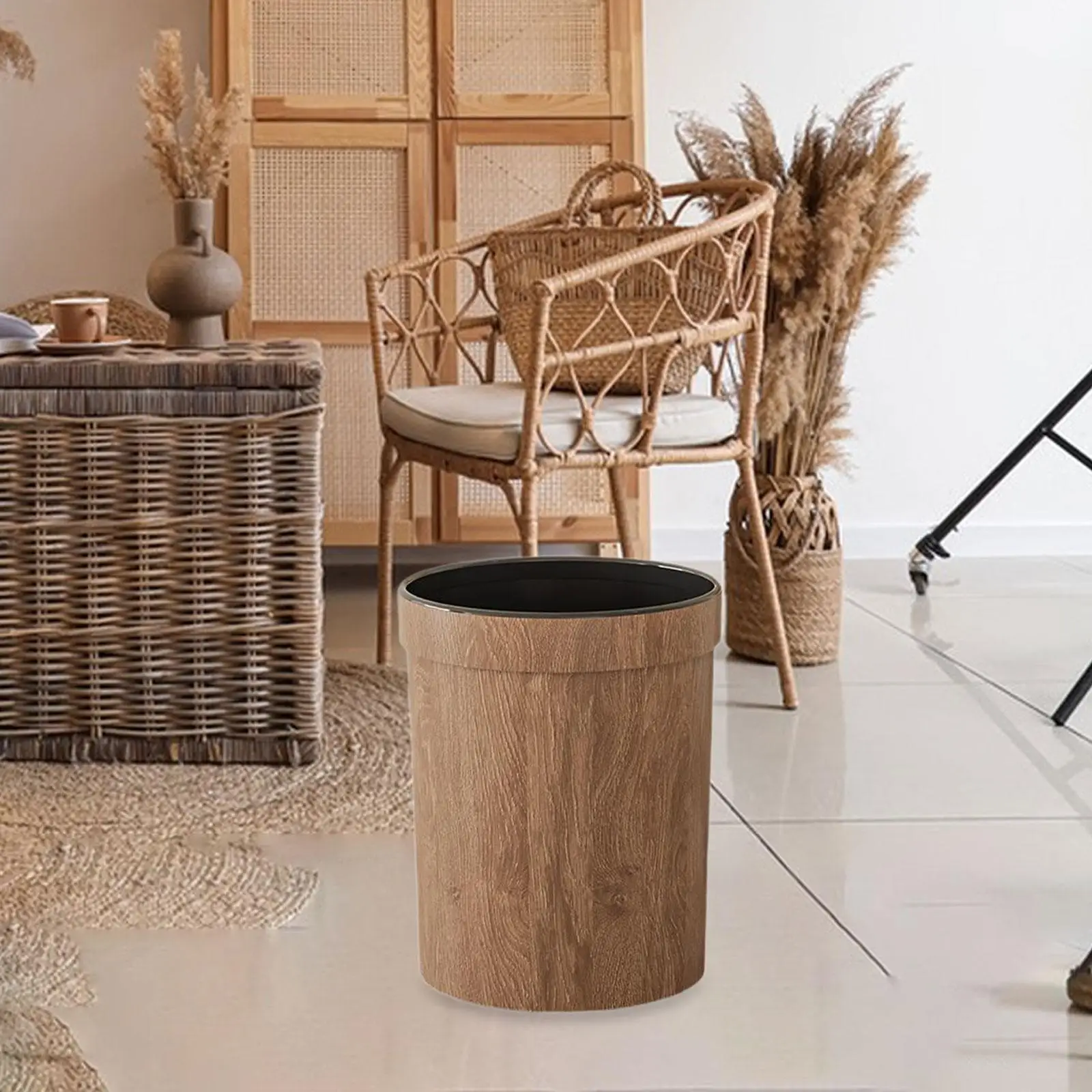 

Trash Can Accessory Trash Container Bathroom Bin for Kitchen Home Bedroom