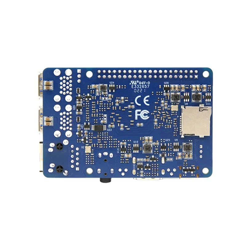 Placa Banana PI BPI M5 Amlogic S905X3 Quad-core Cortex-A55 (2,0xxGHz) Processador 4GB LPDDR4 e 16G Circuitos de Memória eMMC
