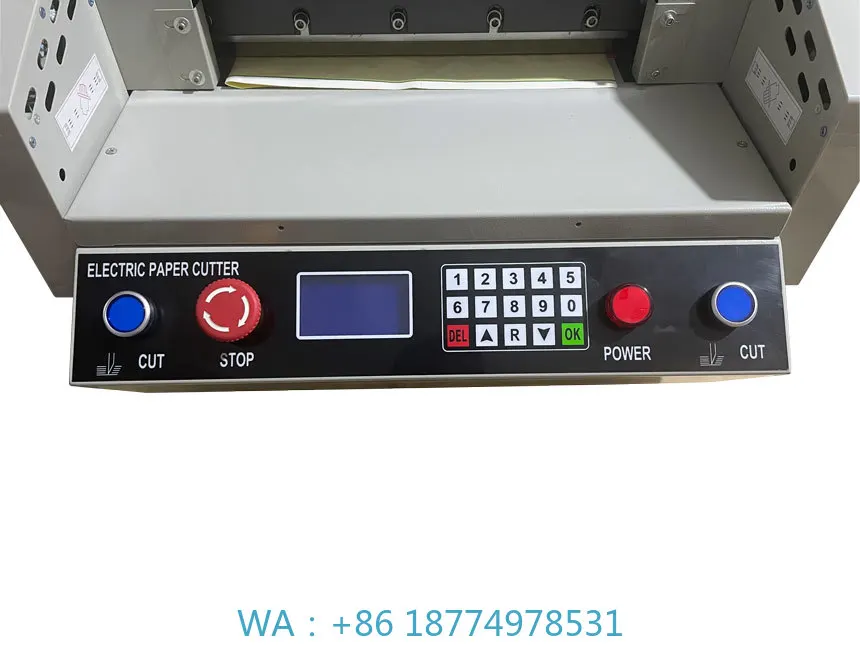 

Гильотина для резки бумаги A3/a4, 450 мм ДБ-450, 17,7 дюйма, автоматическая электрическая машина