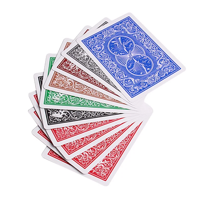 Changes Color Card Magic Tricks Magic Cards Set Poker Magia Close Up Illusion Gimmick Props Comedy Easy to do