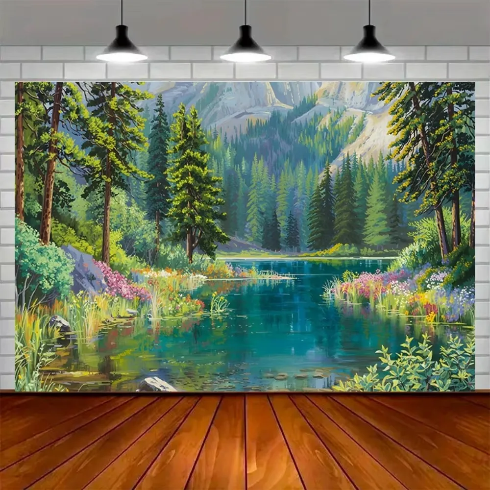 1 Box 500 Pieces 38X52CM Scenery Jigsaw Puzzles 500 Pieces Cardboard Picture Landscape Puzzles Family Games