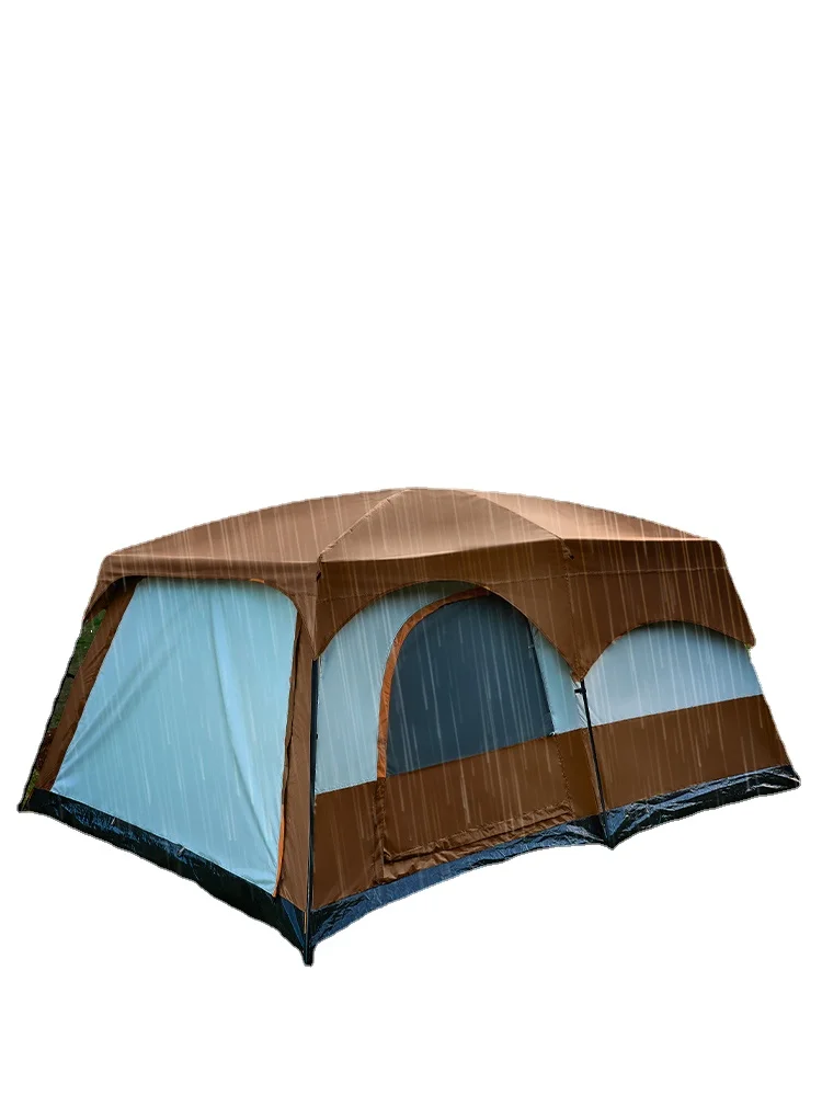 

Tent Outdoor Camping Supplies and Equipment Complete Park Picnic Camping Portable Folding Large Sun and Rain Protection