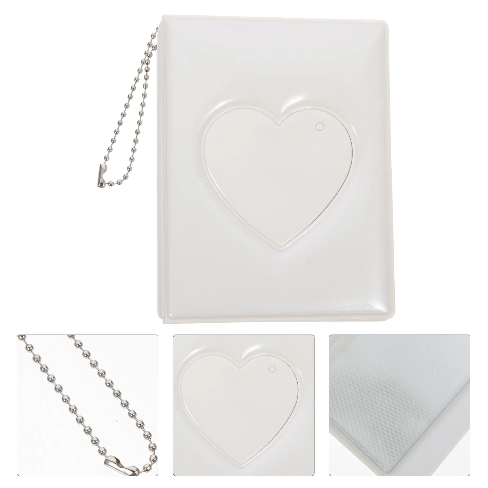 The Gift Love Photo Album Heart Picture Popularity Holder Kindergarten Graduation Gifts Portable White Travel