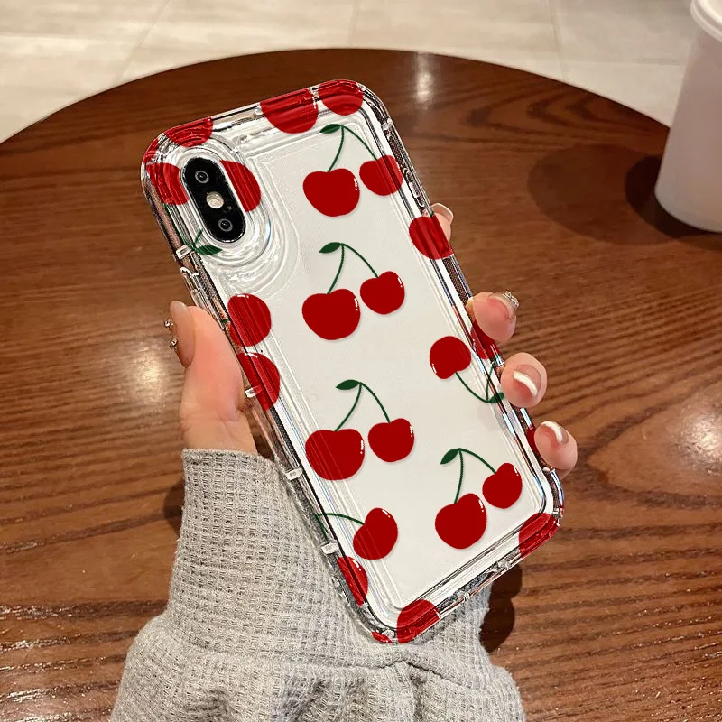 Funda transparente para iPhone 15 Pro Max 11 13 14 12 XR X XS 7 8 Plus 15promax 13promax 6 SE 2020, silicona 3