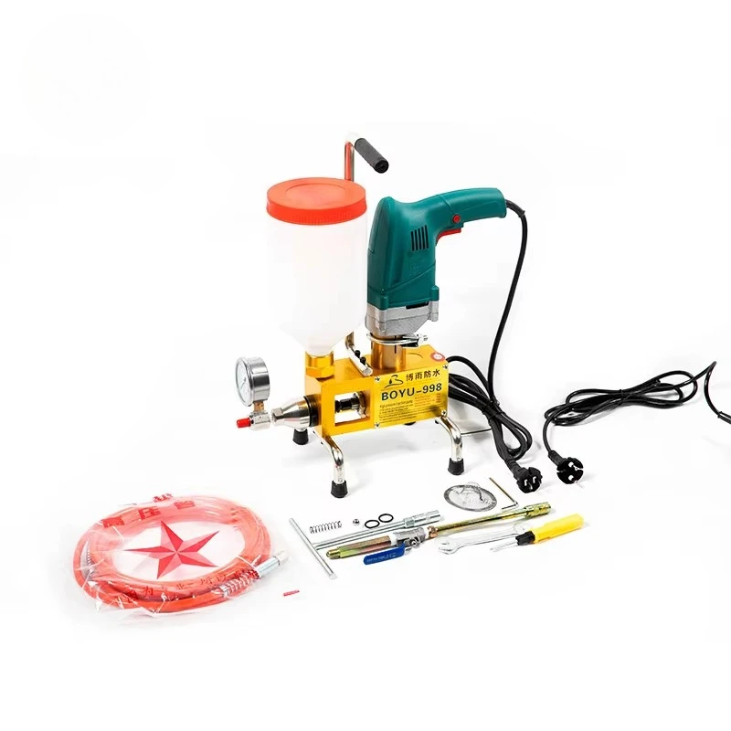 

Waterproof Injection Pump Boyu 998 High Pressure Grouting Injection Pumping Machine BOYU 998 Polyurethane Foam Filling Machine