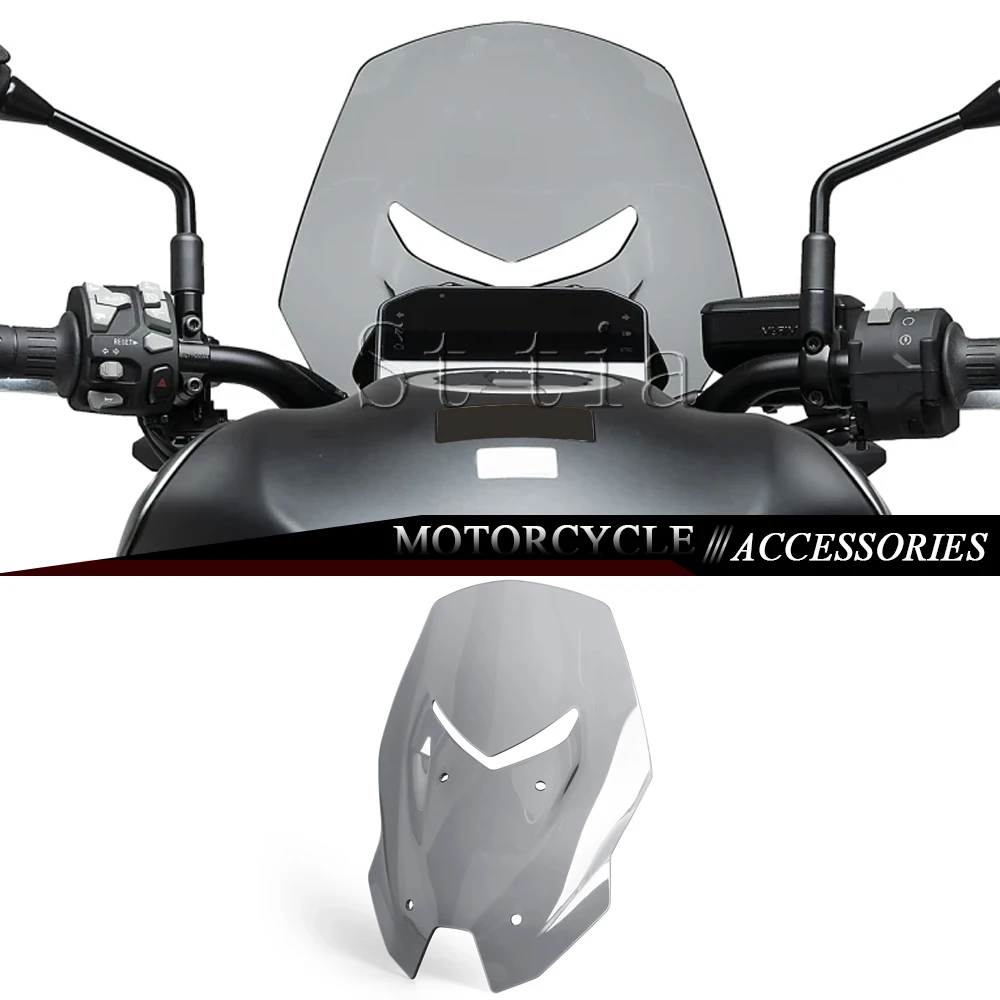 

Z900 SE Front Windscreen Visor Windshield Spoiler For Kawasaki Z900 Z900SE 2025 2026 Z 900 Motorcycle Wind Deflector Fairing