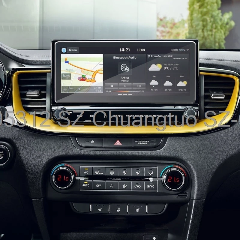 

For KIA Xceed 2019 -2021 2022 2023 10.25 Inch Car GPS Navigation Tempered Glass Screen KIA Xceed Protective accessories