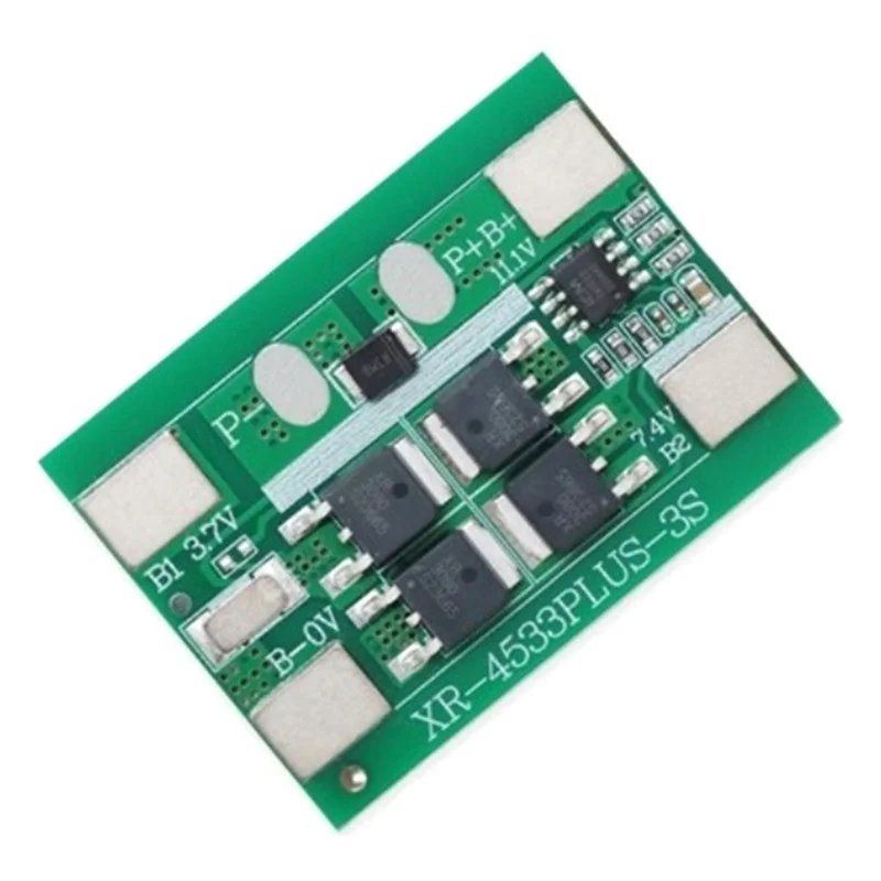 

3S 12.6V 10A Li-Ion Lithium Battery Protection Board Sprayer Solar Street Light 18650 Lithium Battery Protection Board