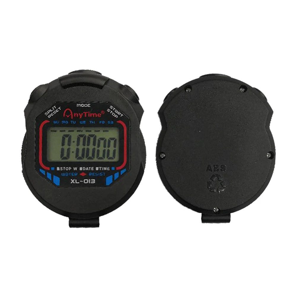 

2pc Chronograph Stopwatch Multifunction Electronic Professional Timer for Sports Movement Weatherproof Durable Lightweight