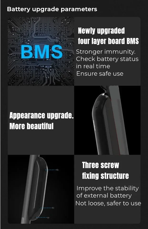 18650 리튬 교체 배터리 팩, 나인봇 ES1 ES2 E22 스쿠터 리튬 이온 배터리, 36V 배터리, 5200mAh, 신제품