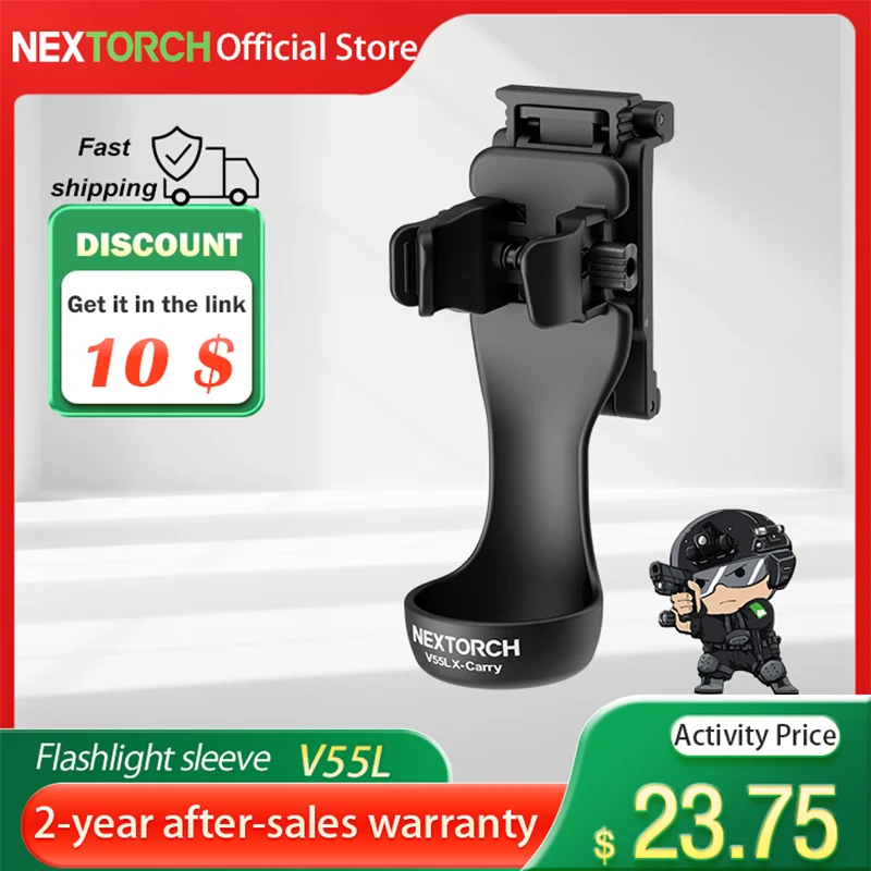 NEXTORCH-Support de lampe de poche V55 V55L, Révélateur innovant, Rotation à 360 °, observateur, Portable, Fonction de verrouillage