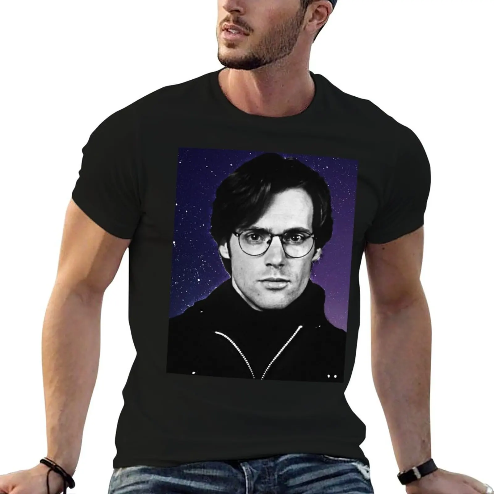 Digital Daniel Jackson - Stargate T-Shirt vintage customizeds mens t shirts casual stylish