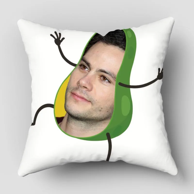 Pillow Cover Customize Dylan O’Brien Pillowcase Modern Home Decorative Pillow Case For Living Room PW