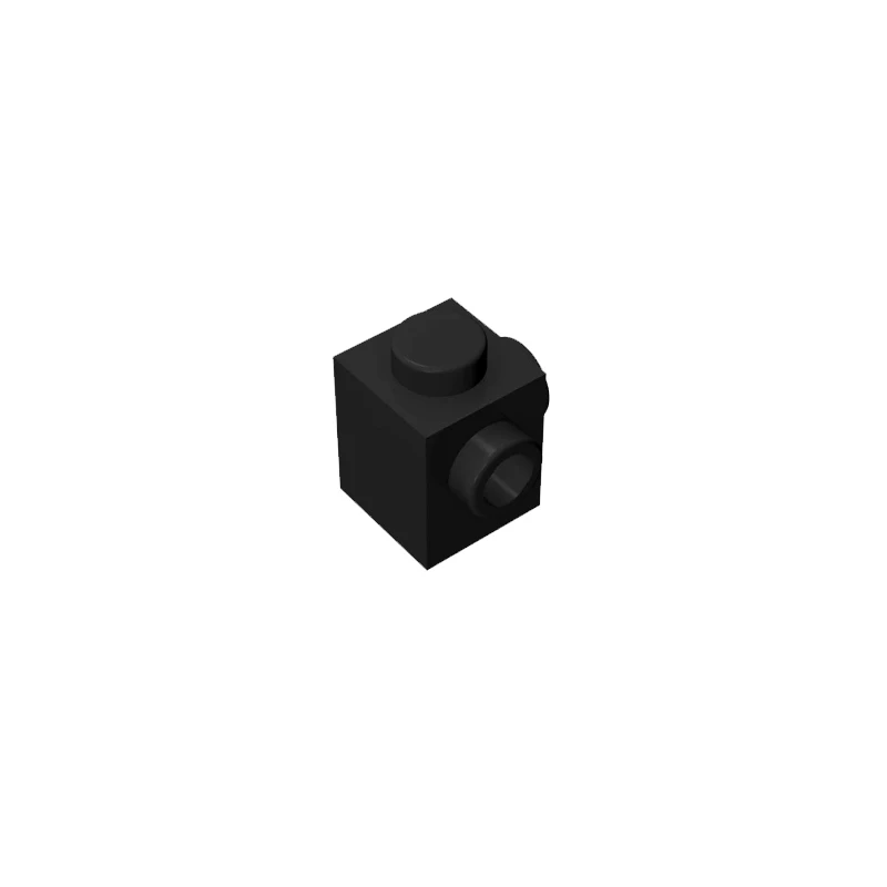55pcs MOC compatible with 26604 building block parts 1x1 adjacent raised brick DIY technology parts