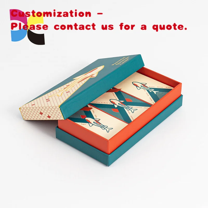 custom.Luxury Game-Theme Design Greeting Card Offset Printing High Quality Fancy Paper Art Duplex Board Papers Paperboard Printi