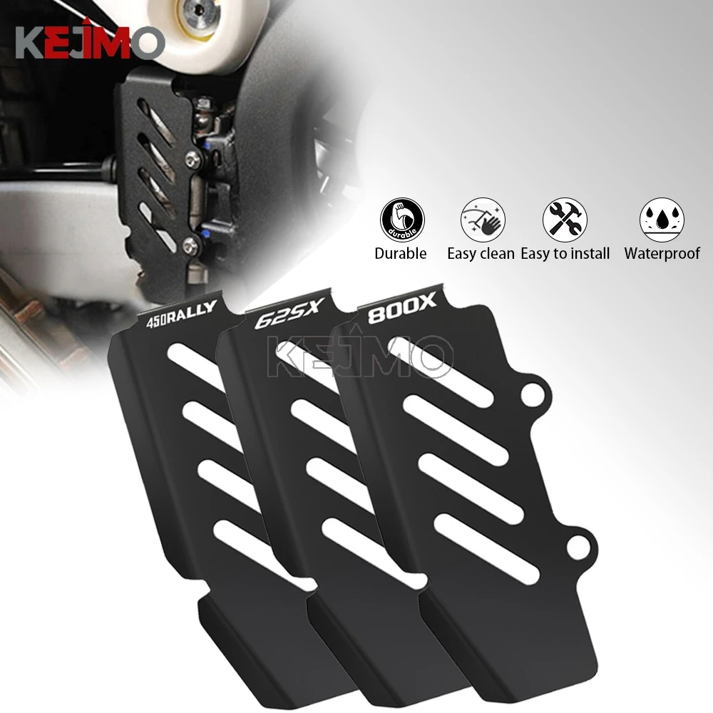 

New FOR KOVE 450 Rally 2022 2023 2024 2025 2026 800X 625X Motorcycle Aluminum Rear Brake Master Cylinder Guards Cover Protector