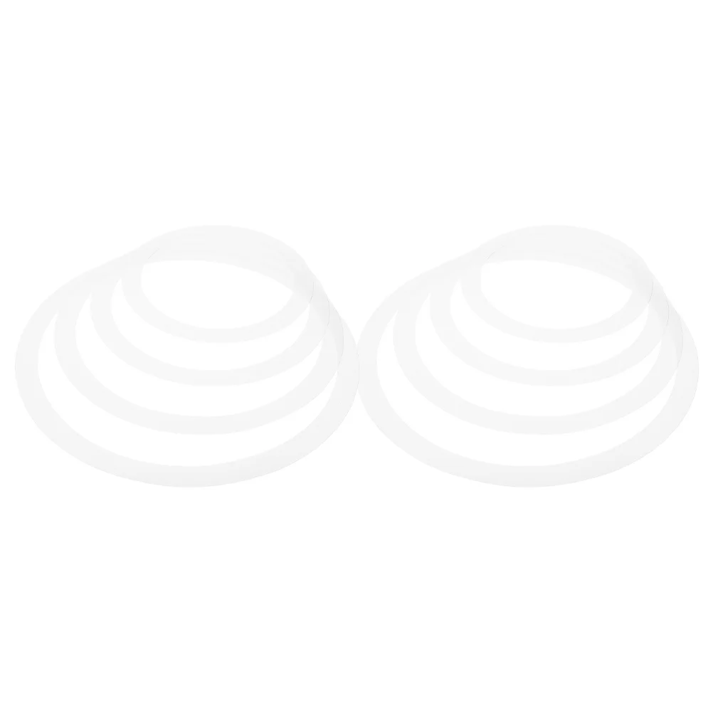 

2Sets Snare Drum Mute Ring Practical Drum Accessories Fine Material Soft Sound Easy Disassembly Long Term Use Gift