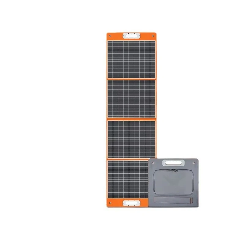Single Crystal Silicon Foldable 100W Eco-friendly High Efficiency Solar Panel with PD Fast Charging Battery 22% Efficiency