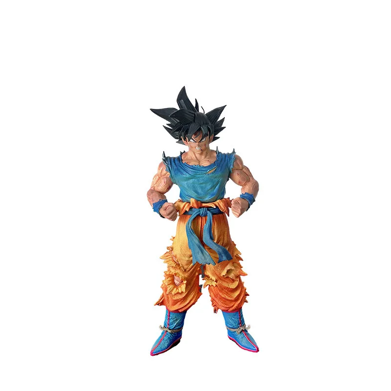 

Vf Dragon Ball Super Saiyan Aura Goku Action Figure Fully Painted 27cm Pvc Boxed Collectible Model Ornament For Anime Fans