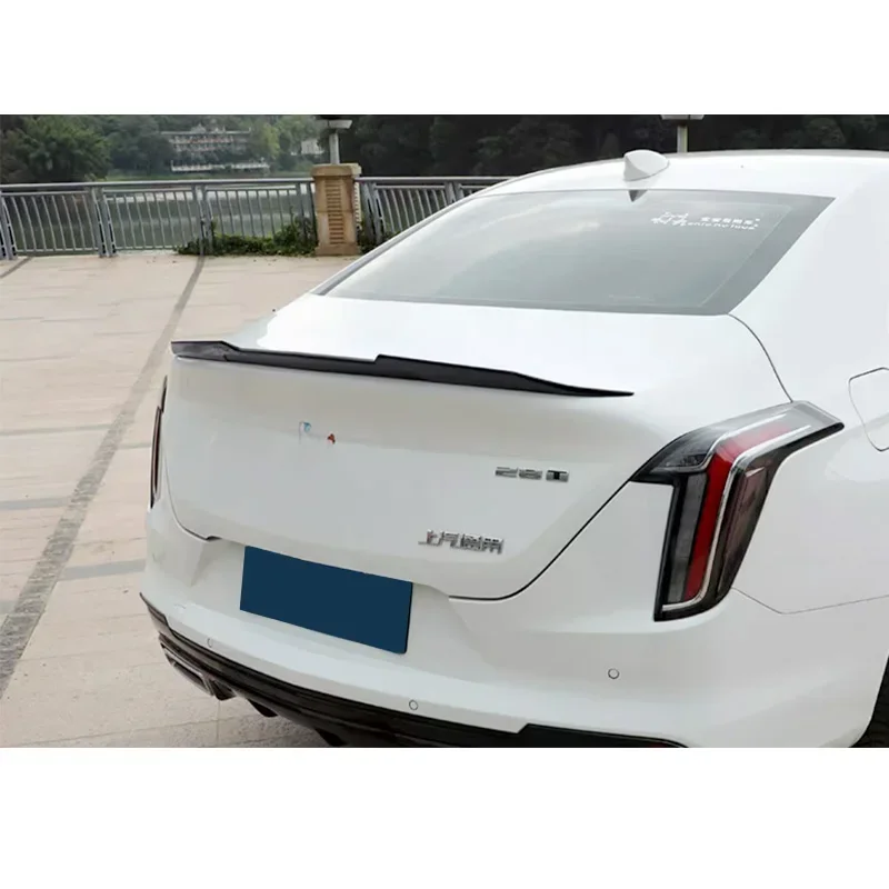 Carbon Surface Spoiler for Cadillac CT4 Rear Wing 2019 to 2023 Tail Fin Accessories Transform the Style