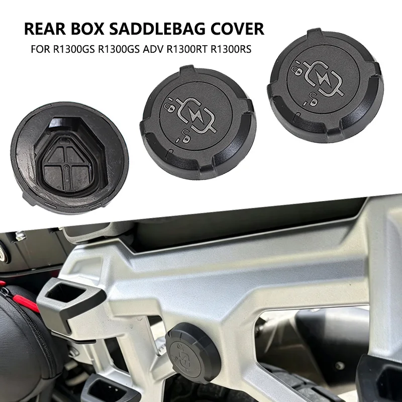 Für BMW R1300GS R1300GS ADV R 1300GSA R1300RT R1300RS 2023-2025 Motorrad-Heckkoffer-Satteltasche USB Wasserdichte Ladeabdeckung