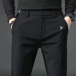 High Quality Golf Pants Men's Golf Wear 2024 Autumn Business New Suit Pants Korean Golf Clothing Men Elastic Force Casual Pants