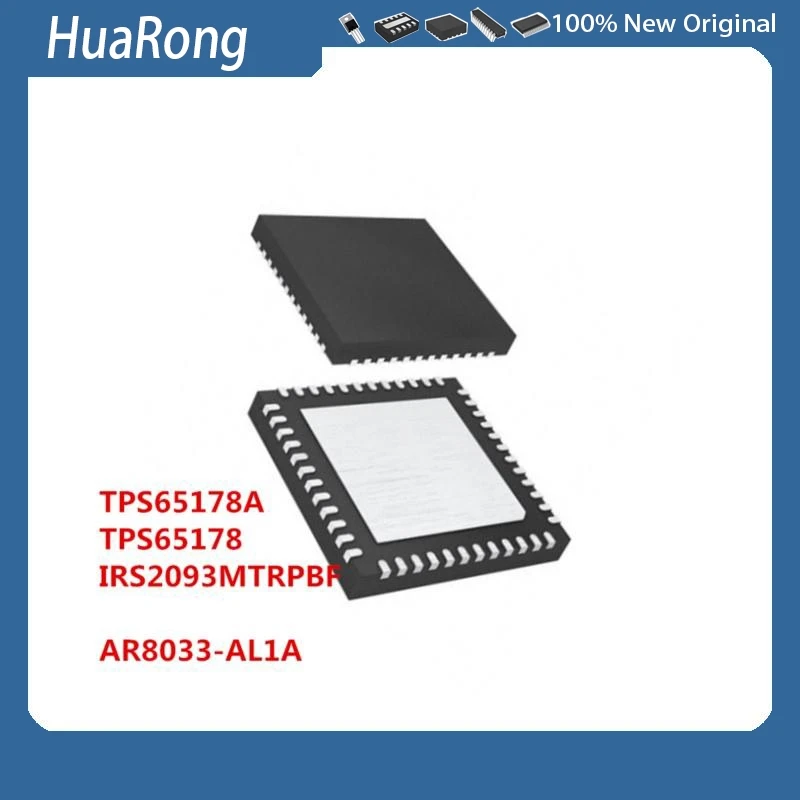 5PCS/LOT     TPS65178A   TPS65178   IRS2093MTRPBF   IRS2093M   CM6642   AR8033-AL1A      QFN48