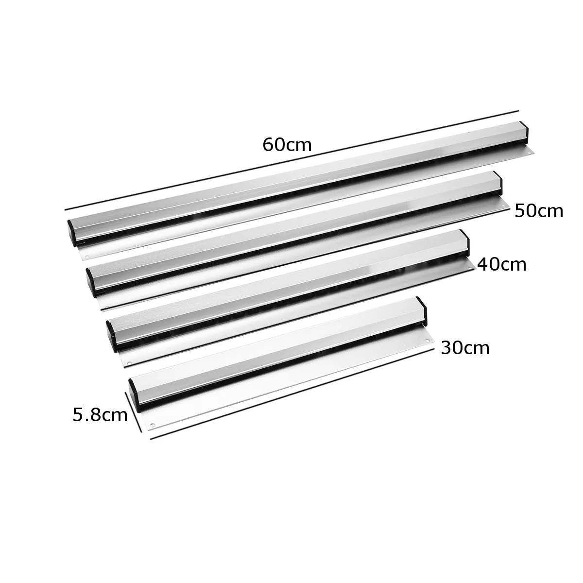 Abrazadera para menú de facturas, soporte de aleación de aluminio para pedidos de cocina, taburete montable en la pared, grabador de billetes, estante para boletos, restaurante, Pubs, Clip de Metal