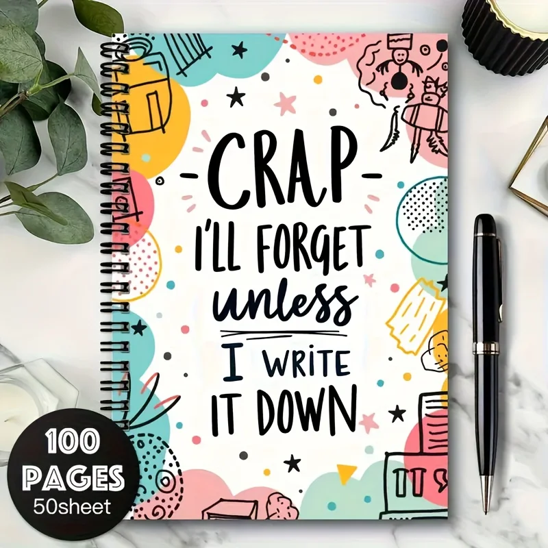 Colorful Spiral Notebook - 