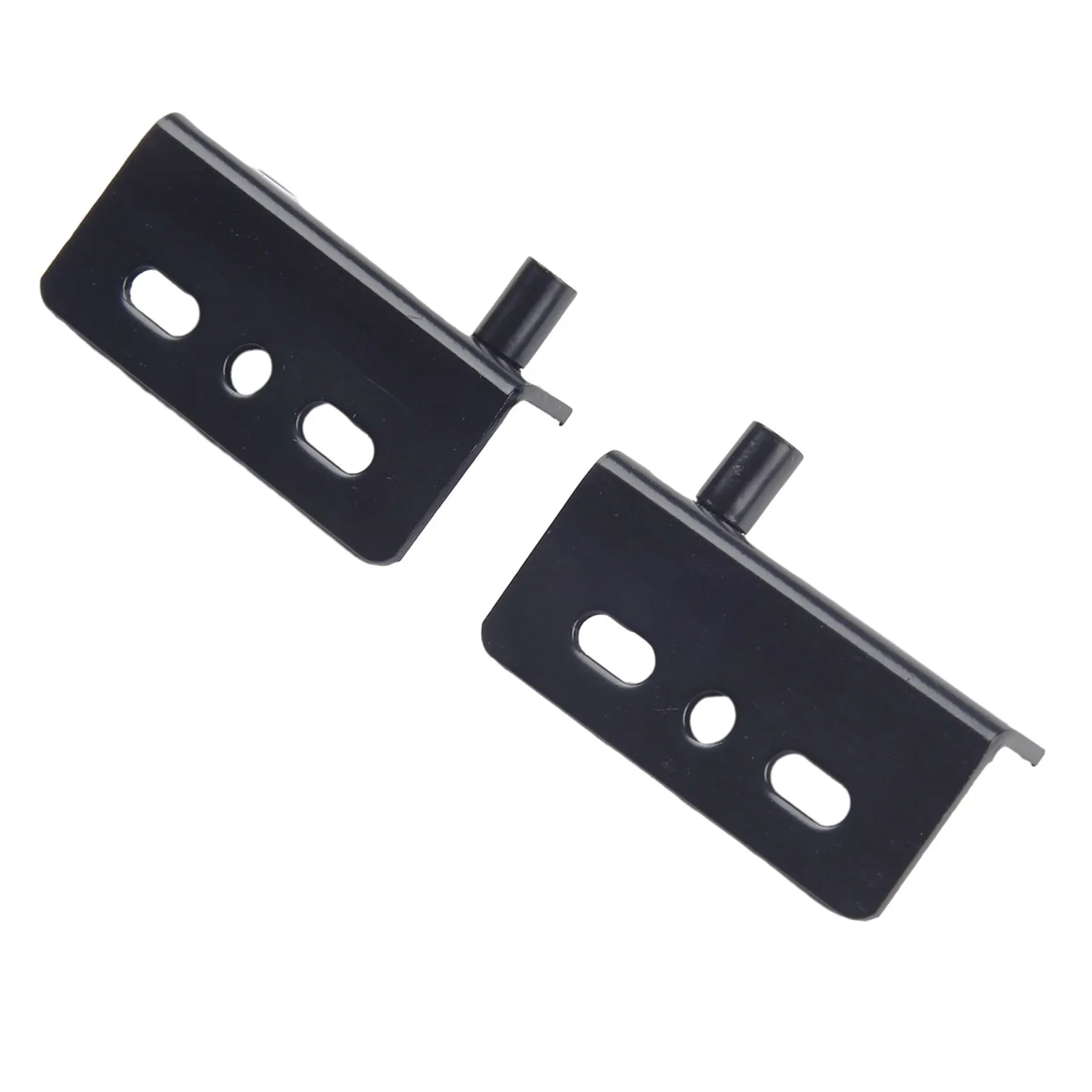 1Set Right Angle Pivot Hinge For Wooden Doors/drawers/furniture Cabinets Installation With Screws Plastic Covers