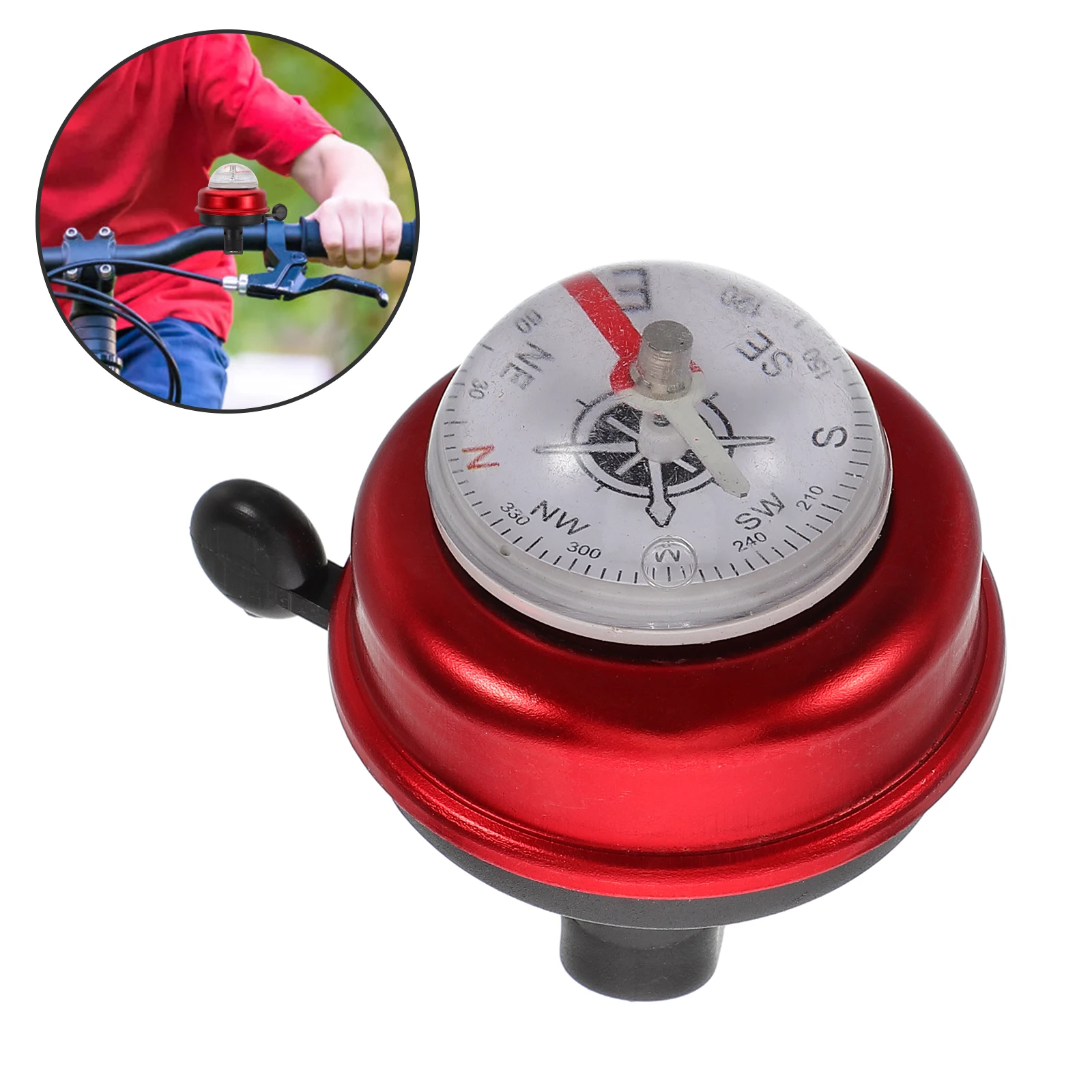 لطيف دراجة جرس دراجة أطفال الديكور بصوت عال ركوب الدراجات رنين جرس الدراجة القرن للبنين بنات أطفال الملحقات دائم #2