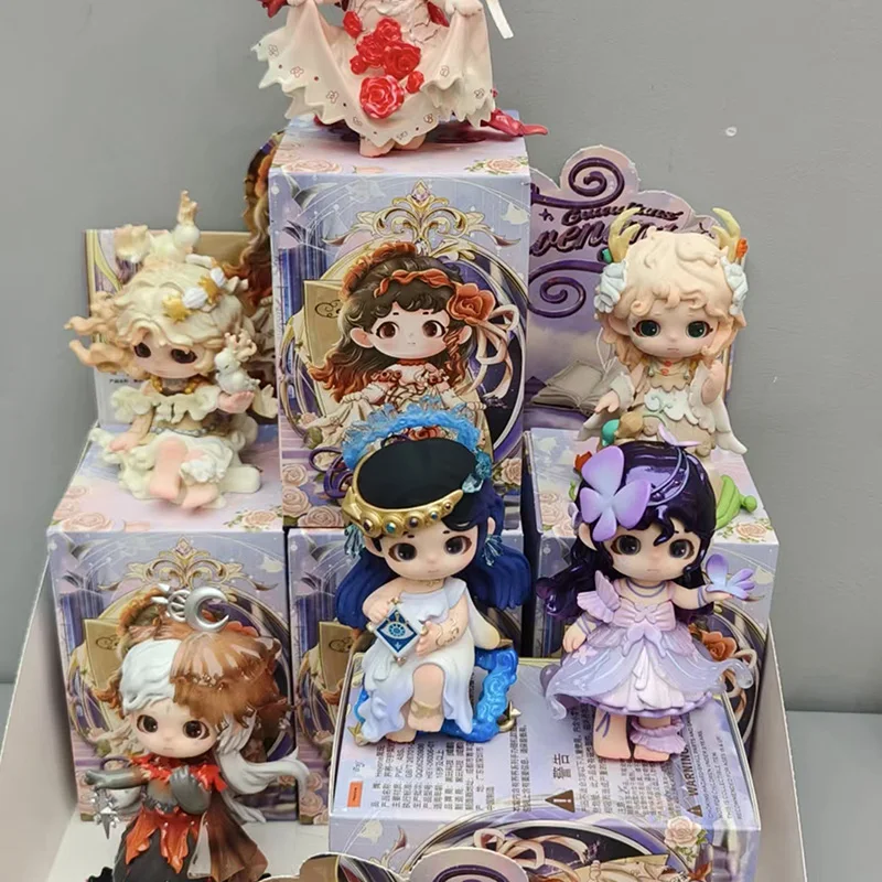 

HEYONE Qiaoqiao Guardian Covenant Chionicles Series Blind Box Guess Bag Original Toys Doll Cute Ornaments Gift