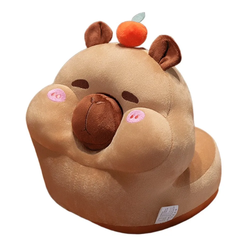 

Kawaii Circular Capybara Nap Pillow Face Down Fluffy Capybara Table Rest Pillow Soft Cartoon Capybara Plush Pillow Workplace