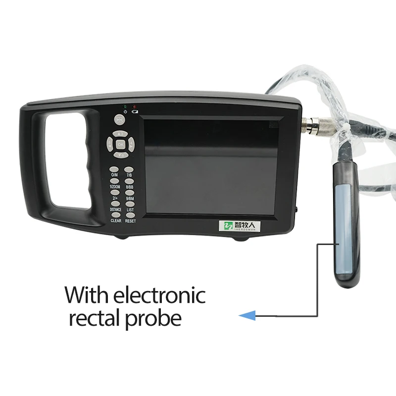 Factory Price Cow Dairy Portable B Ultrasound Scanner Handheld Four-color Pseudocolor Cattle Horse  Testing Detector image 2
