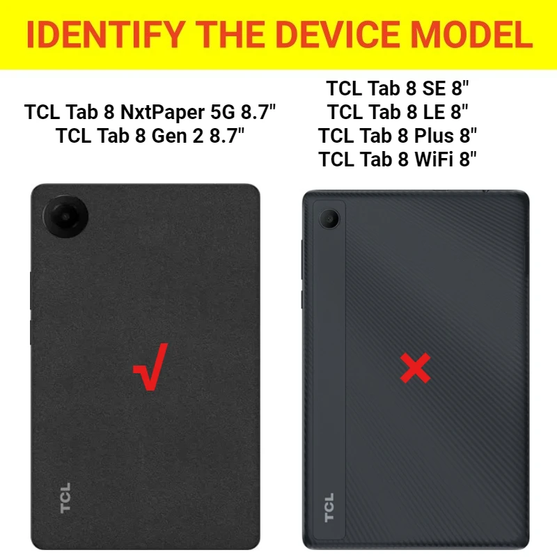 For Funda TCL Tab8 Tab 8 NxtPaper 5G Gen 2 Case 8.7